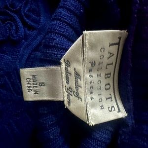 Royal blues crew neck sweater